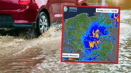 imgw bije na alarm. potężne ulewy w trzech województwach
