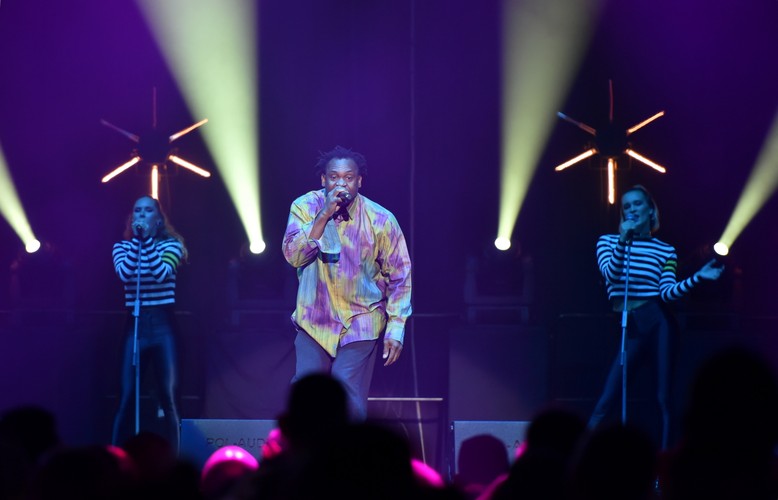 Dr. Alban podczas koncertu '90s Live in Concert' w Ergo Arenie w Gdańsku