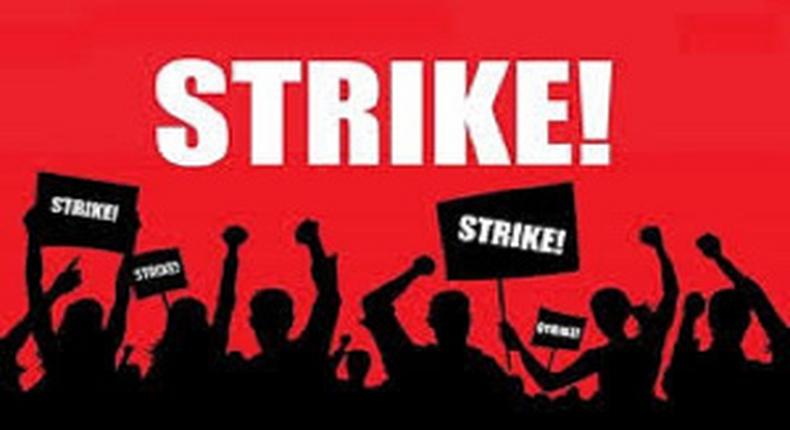 Telecom workers strike
