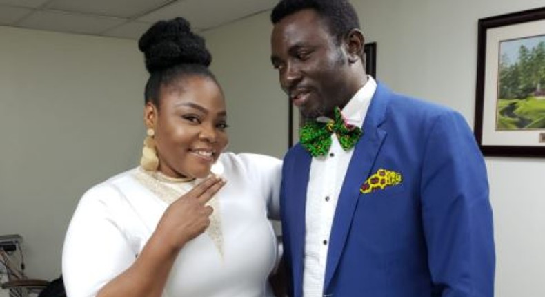 Celestine Donkor and husband