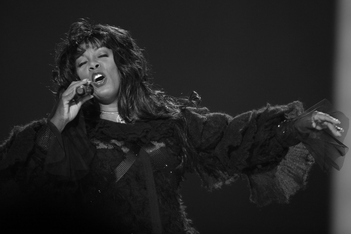 Amerykańska piosenkarka Donna Summer