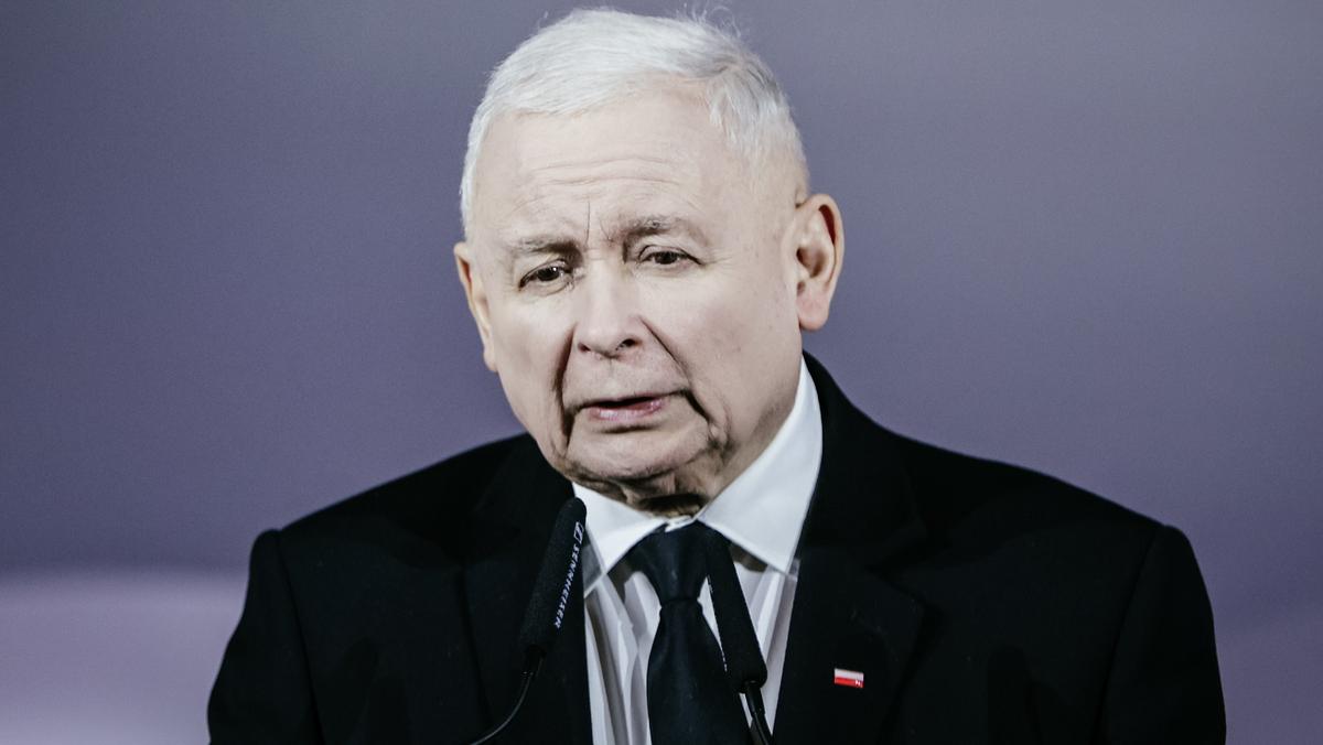 Prezes PiS Jarosław Kaczyński