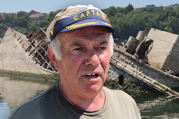 (VIDEO) ISPLIVALE ČELIČNE GRDOSIJE IZ USAHLOG DUNAVA Voda se zbog suše povukla i otkrila tajnu koja je bila u reci VIŠE OD 80 GODINA: "Blic" kod Negotina zatekao na šokantne prizore