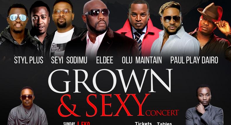  Grown & Sexy concert 2018