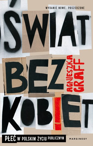 Okładka "Świata bez kobiet" Agnieszki Graff