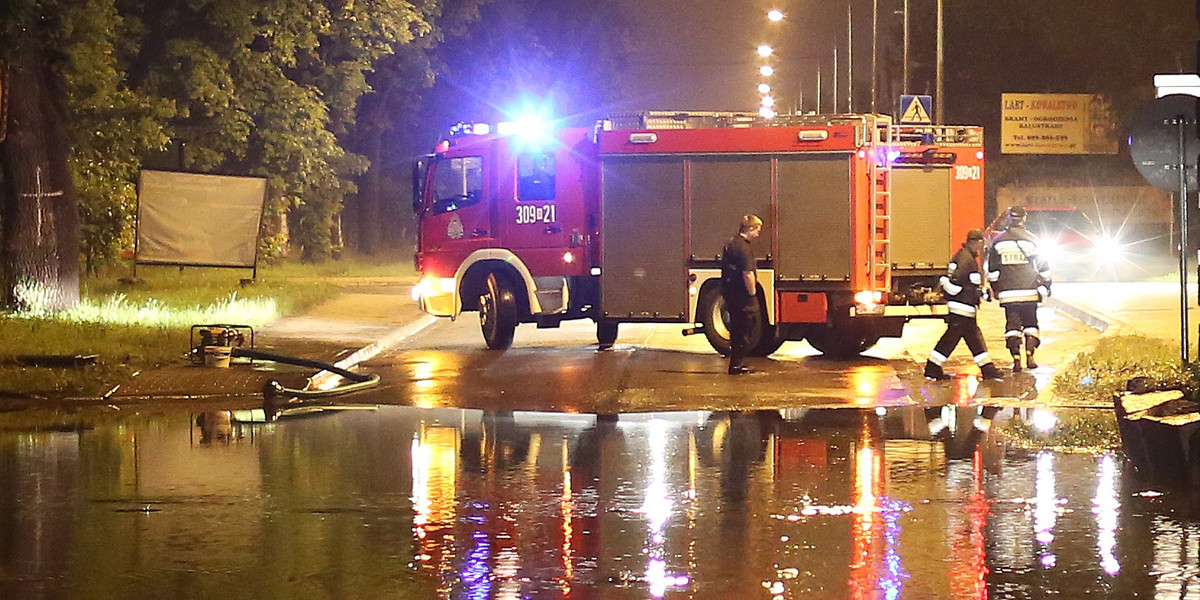 Ulewa we Wrocławiu