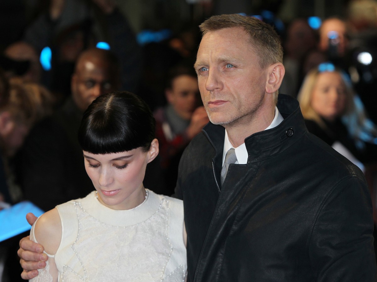 Rooney Mara zachwycona Danielem Craigiem