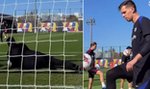 Szczęsny na treningu Barcelony. Tego widoku się nie spodziewaliśmy! [WIDEO]