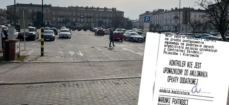 Zaparkował w centrum Kielc, kupił bilet parkingowy, a potem i tak dostał karę