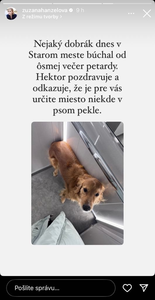 Kovačič Hanzelovej to nedalo.