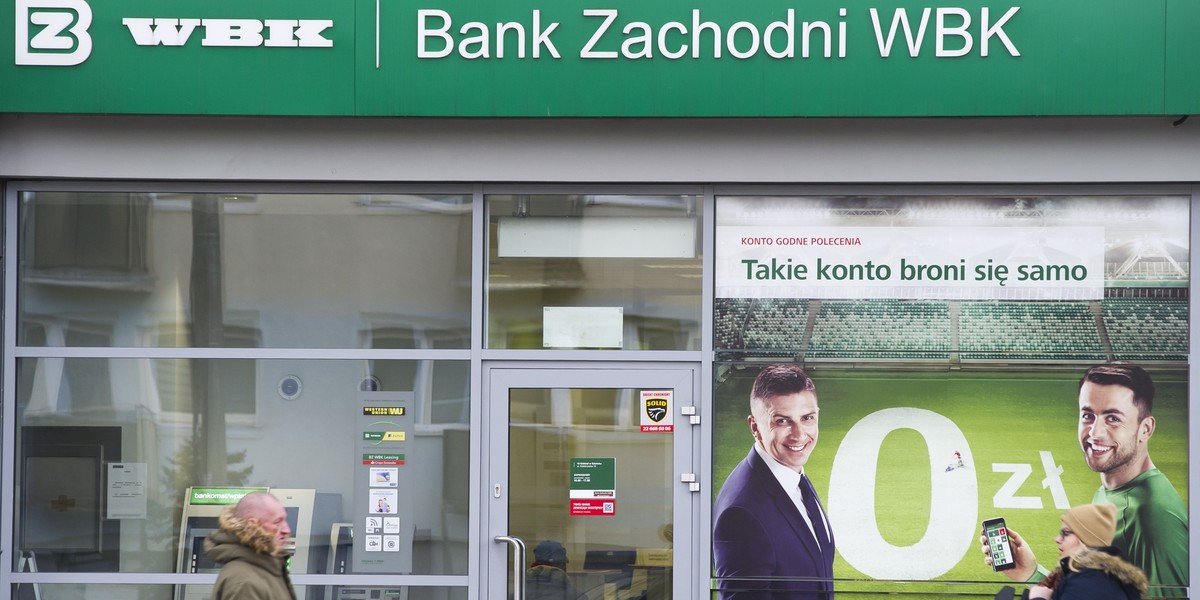 Bank Zachodni WBK zarobił w pierwszym kwartale 453 mln zł