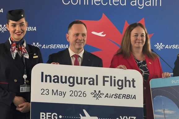 Istorijski let za Kanadu: Er Srbija posle 34 godine ponovo povezuje Beograd i Toronto (FOTO)