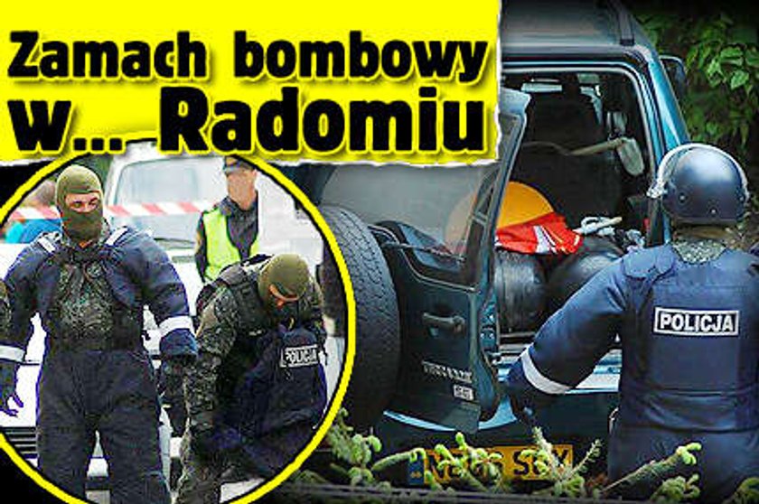 Zamach bombowy w... Radomiu