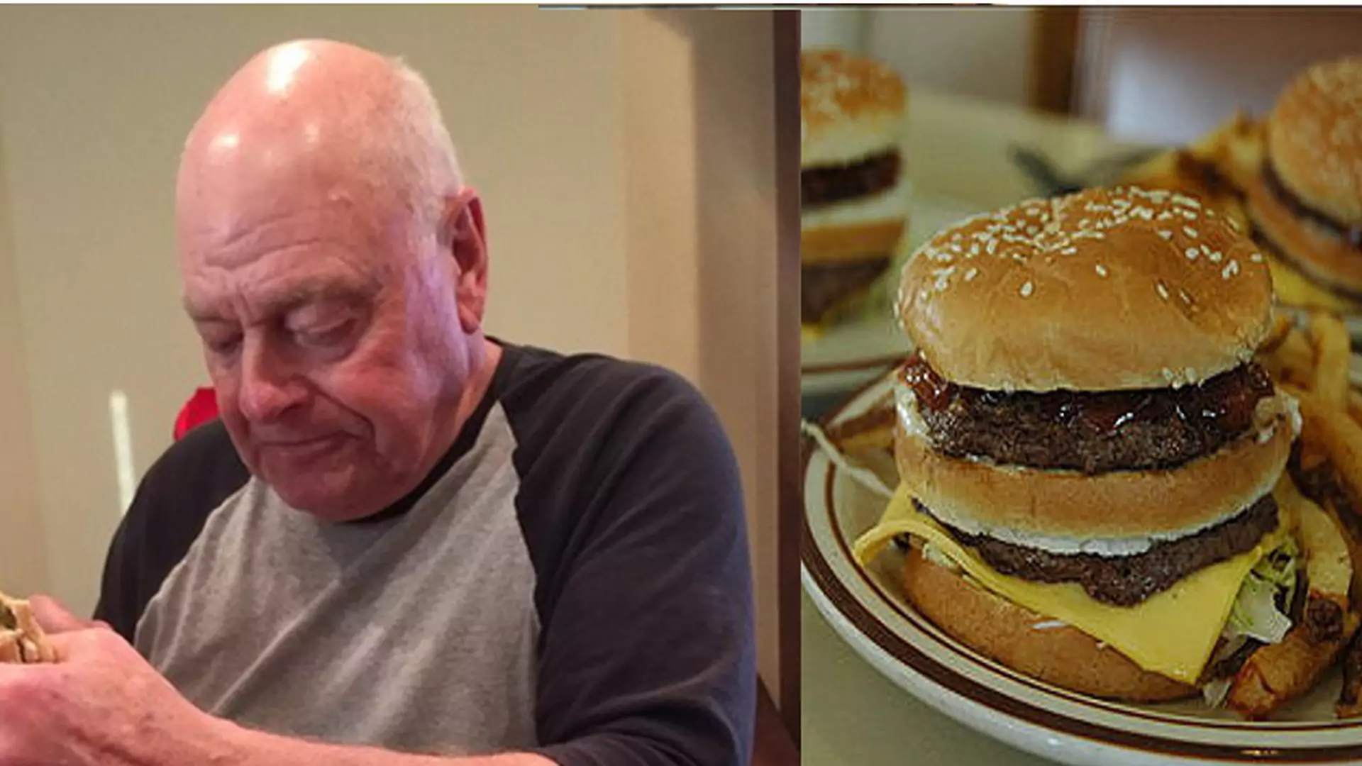 Dziadek, który zapraszał wnuczęta na hamburgery nie jest już smutny. Organizuje wielką imprezę