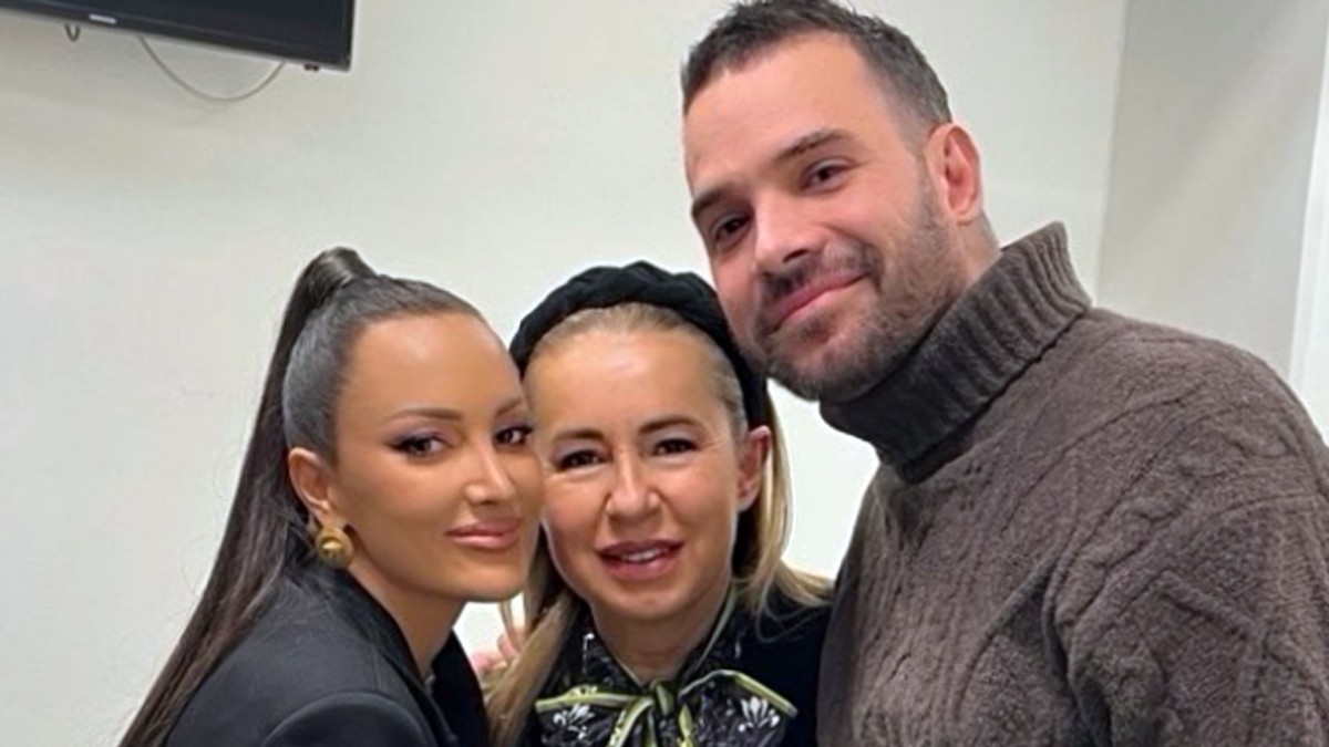 Aleksandra Prijović Filip i njegova majka Zorica