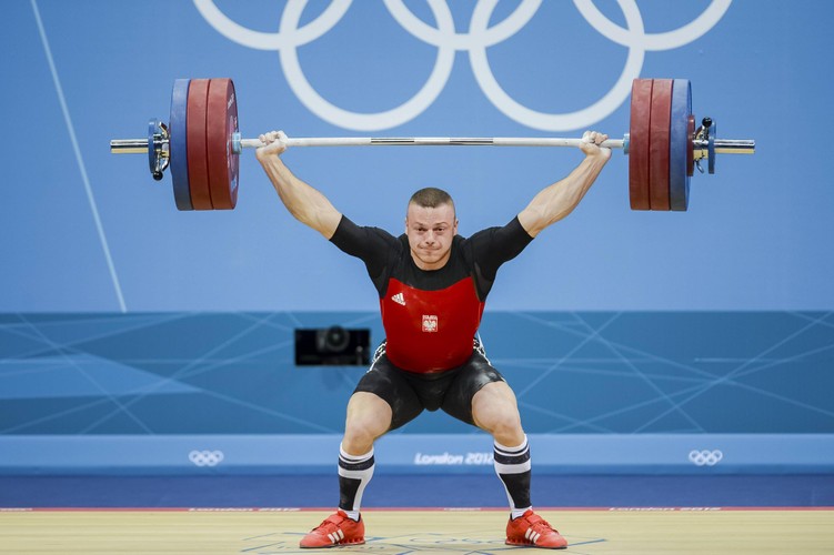 Polak Adrian Zieliński zdobył złoty medal w podnoszeniu ciężarów w kategorii 85 kg