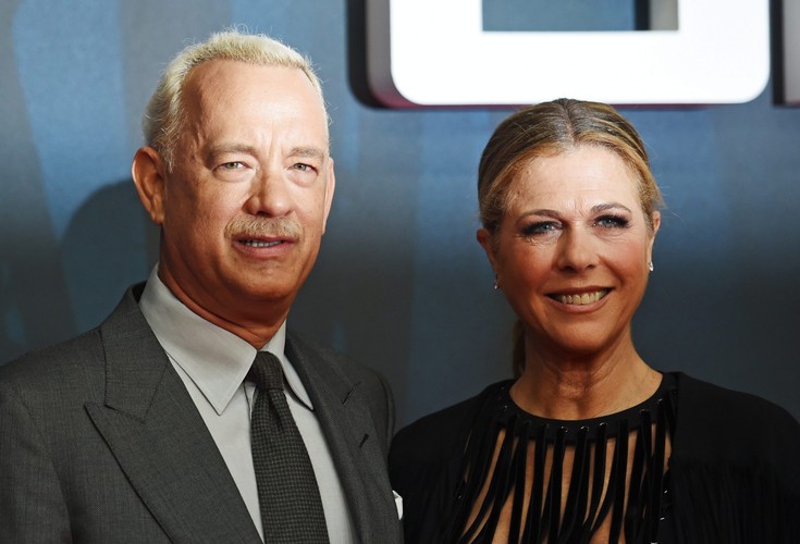 Tom Hanks i jego żona Rita Wilson