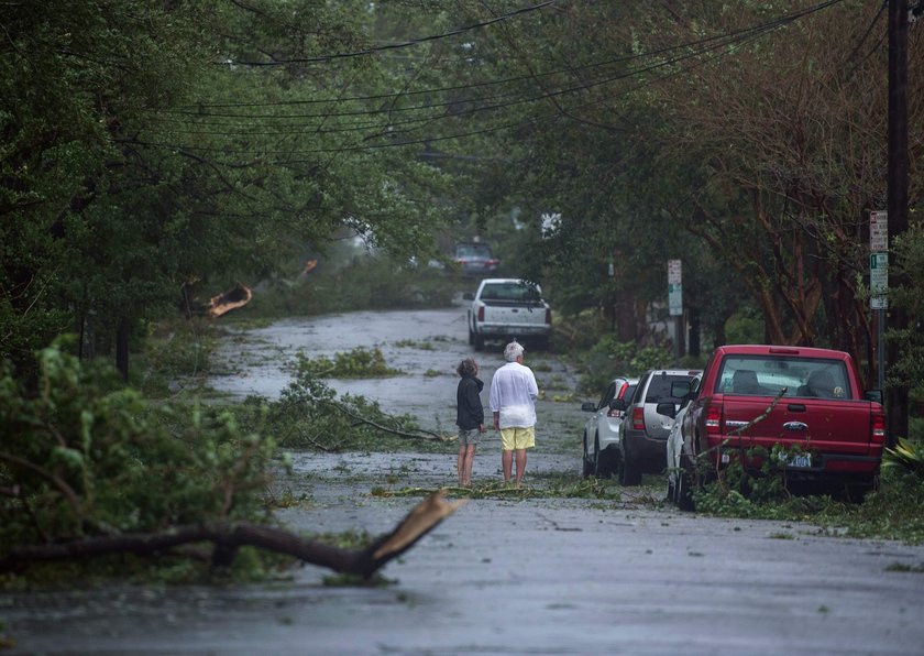 USA. Huragan Florence uderzył w Karolinę Północną