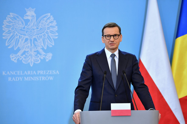 Premier RP Mateusz Morawiecki