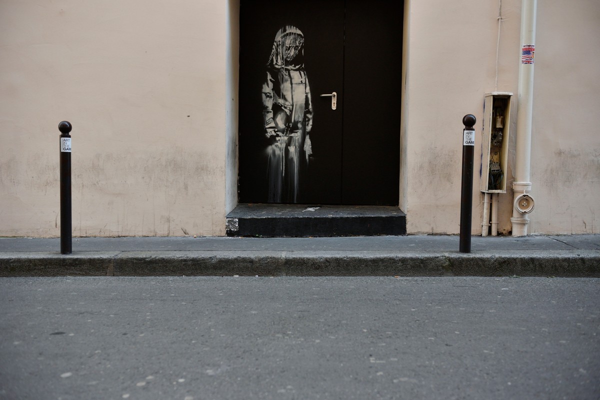 Zaginiona praca Banksy'ego