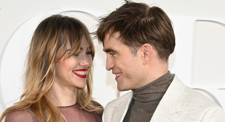 Suki Waterhouse and Robert Pattinson made their red-carpet debut as a couple.Stephane Cardinale - Corbis / Contributor / Getty Images