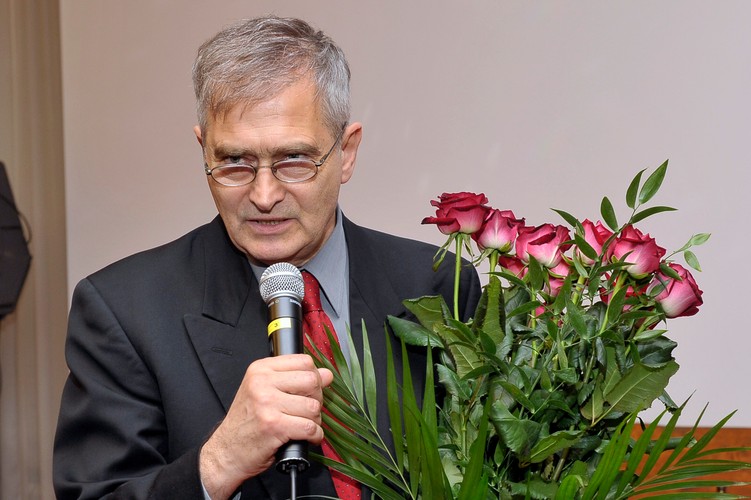 Olgierd Łukaszewicz podczas benefisu Franciszka Pieczki