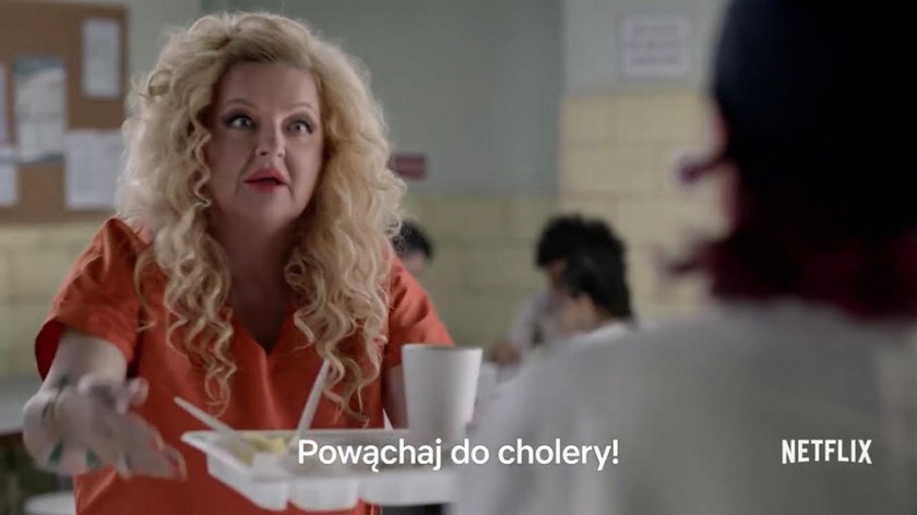 Magda Gessler w spocie promującym „Orange Is the New Black”