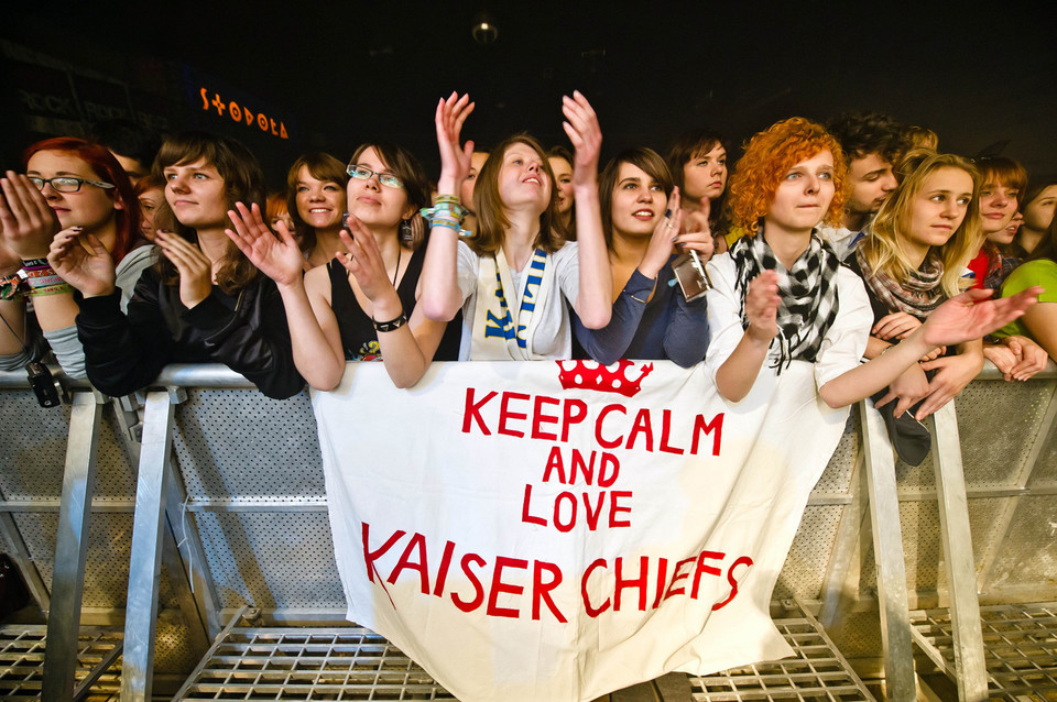 Kaiser Chiefs (fot. Rafał Nowakowski/Onet.)