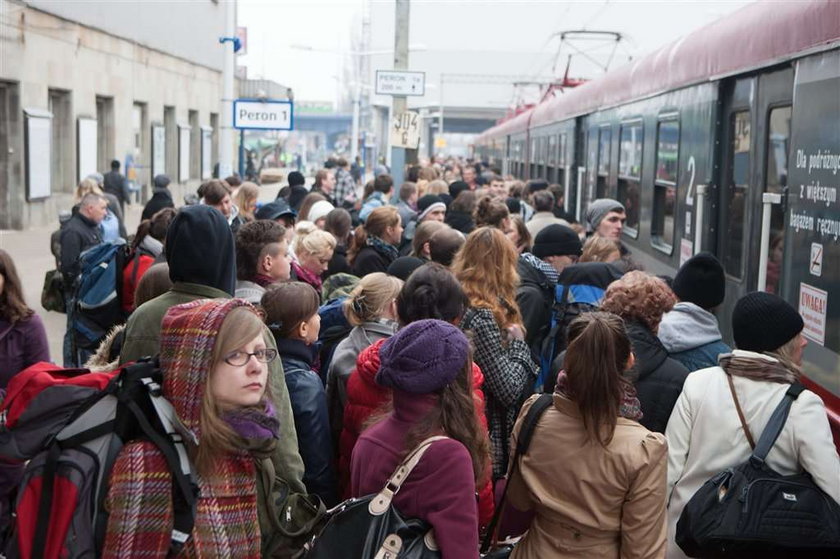 Te pociągi nie jeżdżą