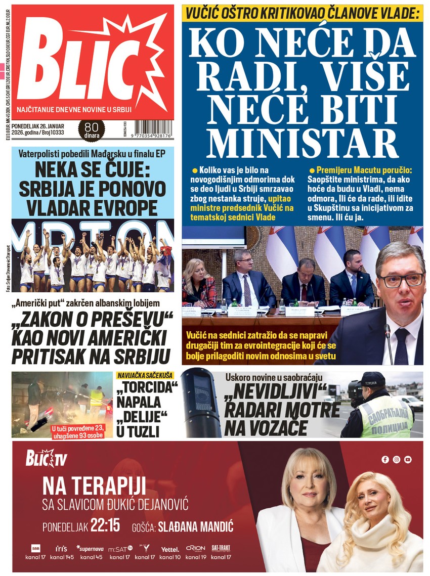 NASLOVNA BLIC