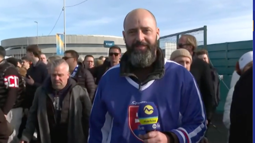 Fanúšik sa postaral o nečakaný moment v priamom prenose Markízy. 