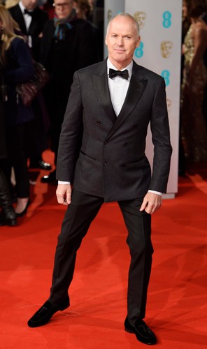 Michael Keaton na gali BAFTA 2015