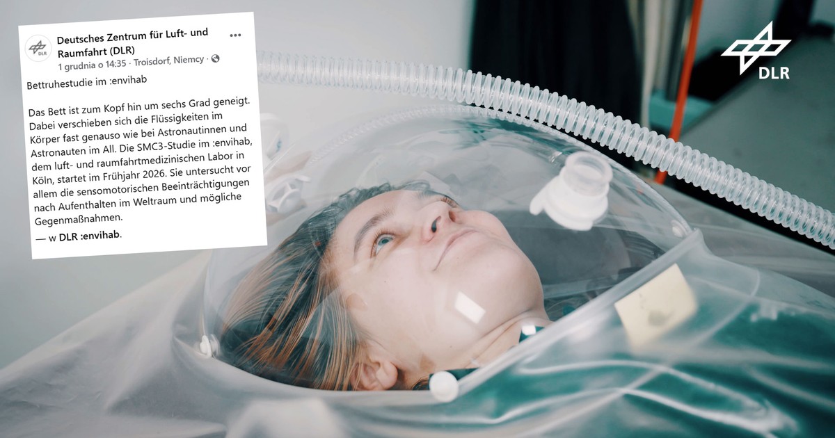 Niemcy szukają chętnych do dziwnych eksperymentów. Można dostać bajońską sumę za 100 dni