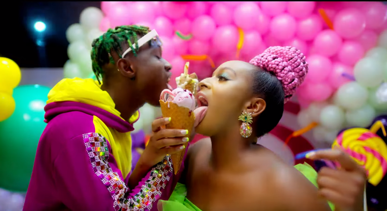 DJ Cuppy featuring Zlatan - Gelato. (YouTube/Cuppy)