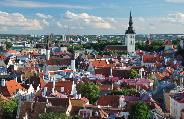 Tallin - panorama stolicy Estonii