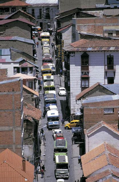 Galeria Boliwia - ulice La Paz, obrazek 12