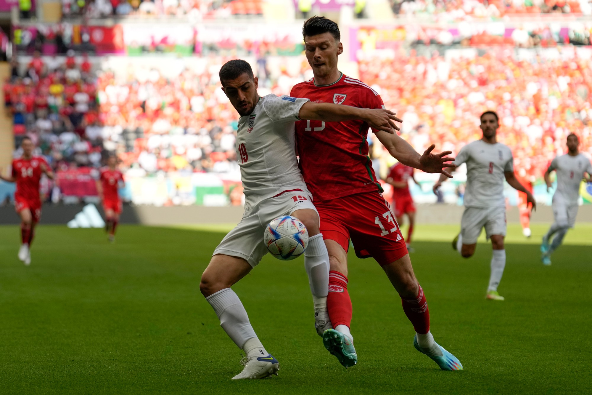 MS vo futbale 2022: Wales - Irán. 