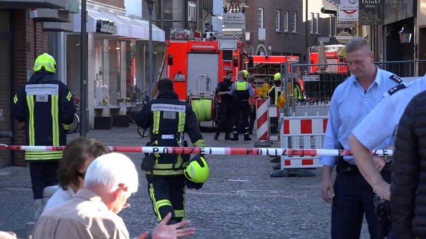 Münster. Samochód wjechał w tłum ludzi. Są zabici i ranni