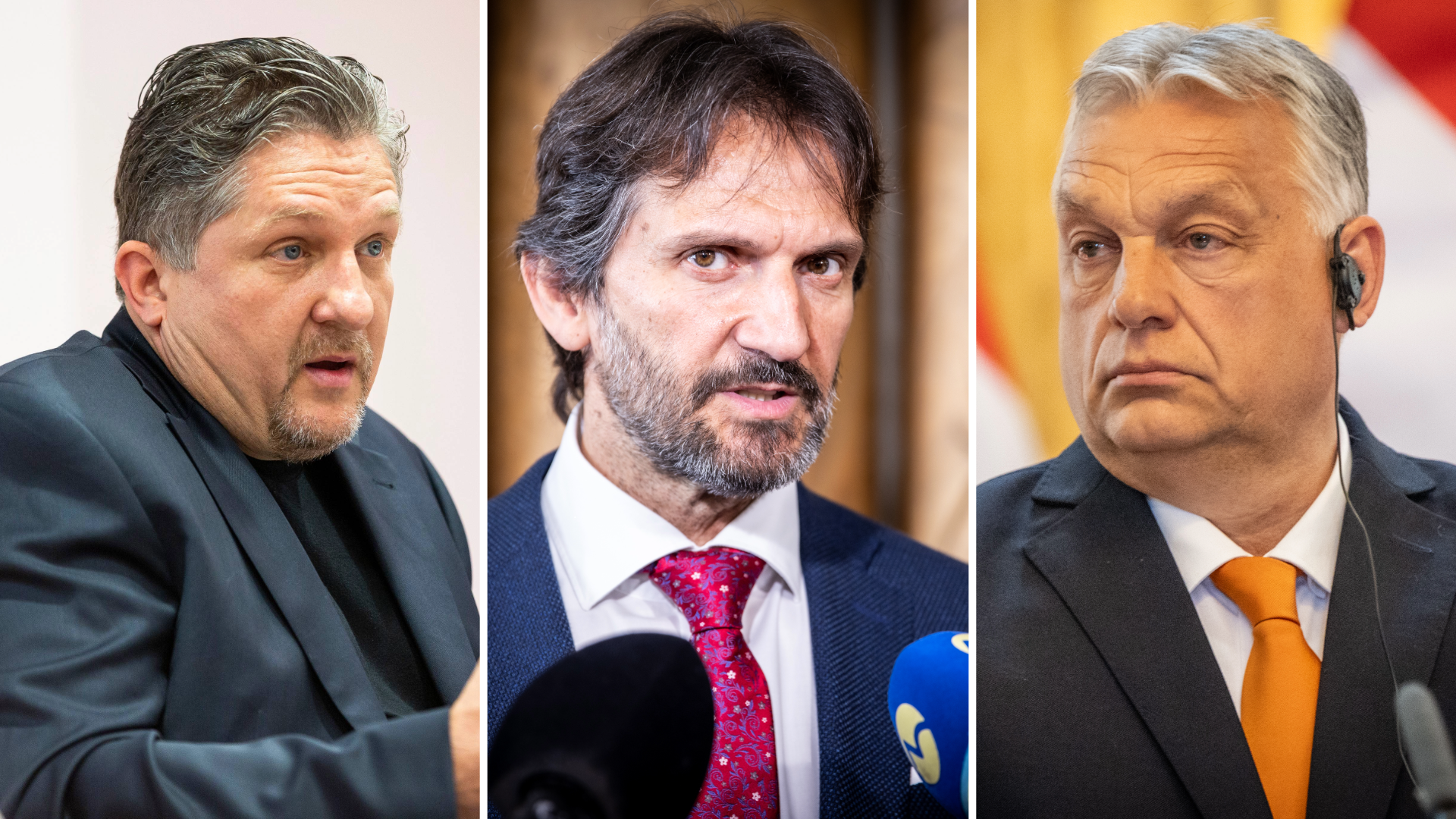 Marian Križko, Robert Kaliňák a Viktor Orbán