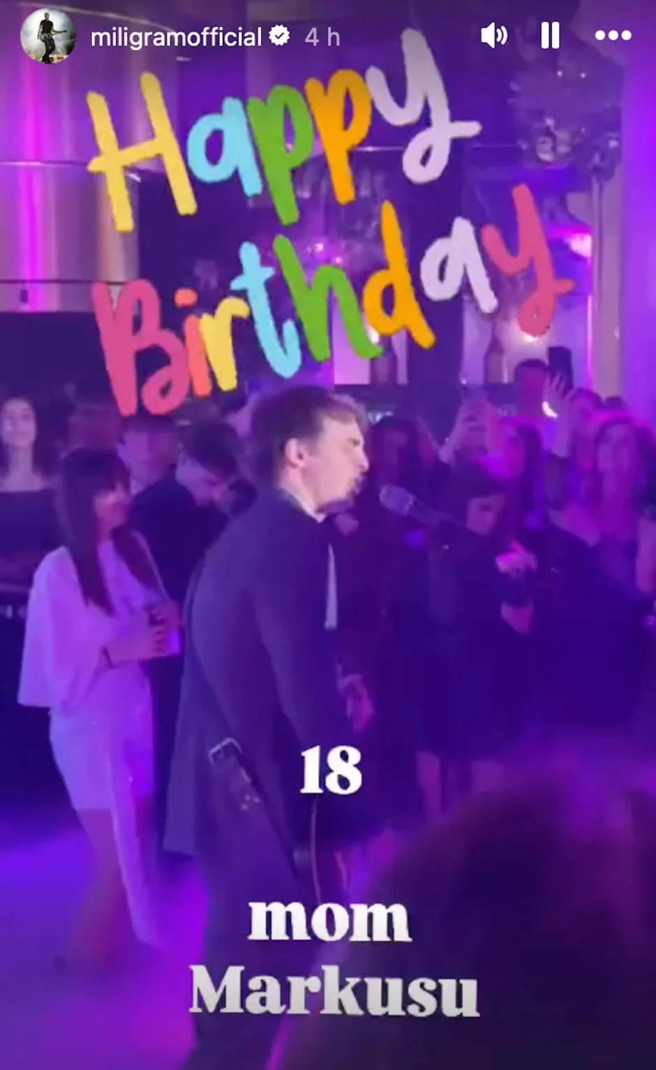 Mili proslavio sinu punoletstvo