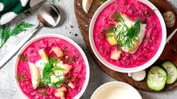 Pyszny obiad na czwartek. Podajemy przepis, Ty gotujesz. Chłodnik idealny Ewy Wachowicz