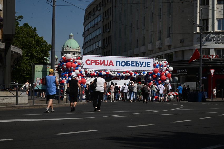 Skup SNS u Beogradu