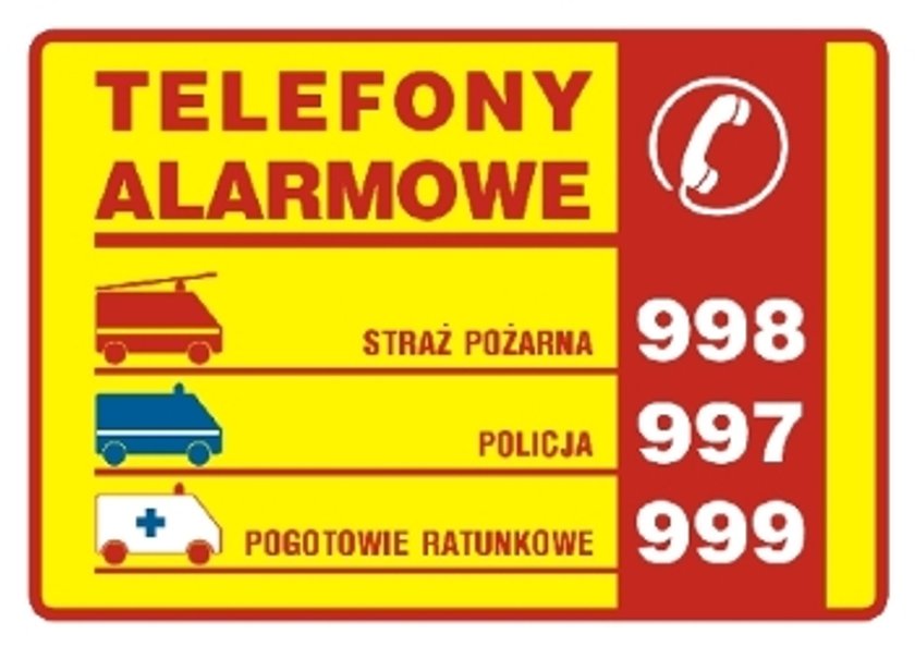 Telefony alarmowe