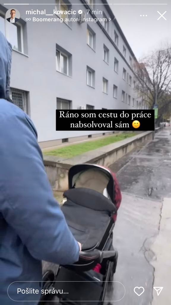 Kovačičovci si mali premiéru s kočíkom.