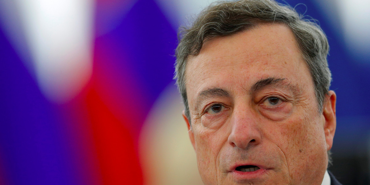 DRAGHI: 'Uncertainty prevails everywhere'