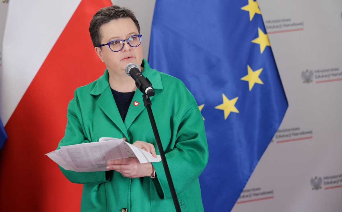 Wiceministra edukacji narodowej Katarzyna Lubnauer
