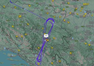 NATO avion iznad BiH