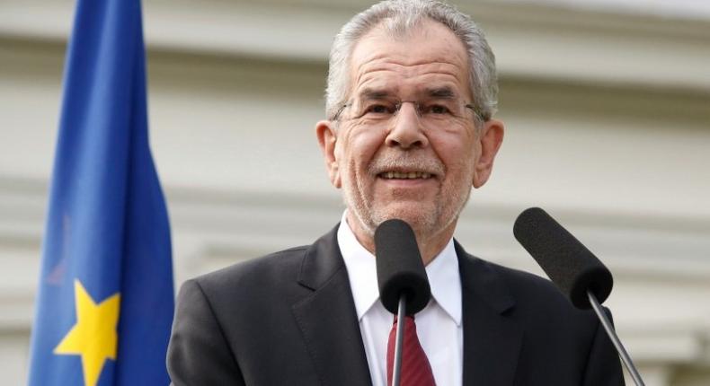 Austrian presidential candidate Alexander Van der Bellen