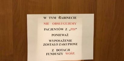 Lekarz, który "nie przyjmuje pacjentów z PiS", zabiera głos