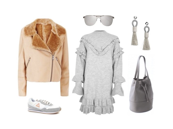 STYLIZACJE z kożuchami motocyklowymi